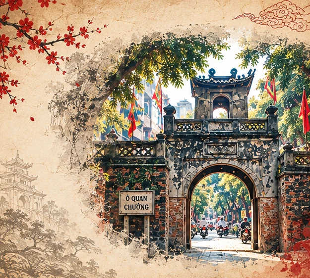 Ô Quan Chưởng, Hà Nội